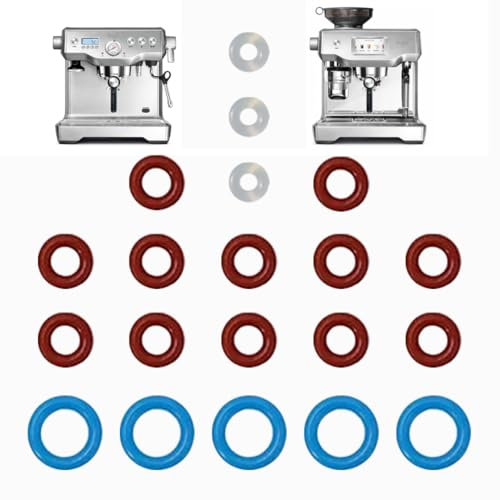 20-Piece O-Ring Set for Sage/Breville Dual Boiler Coffee Machines - Silicone Seals for Hose, Thermal, and Steam Probes BES - SES 900/920/980/990