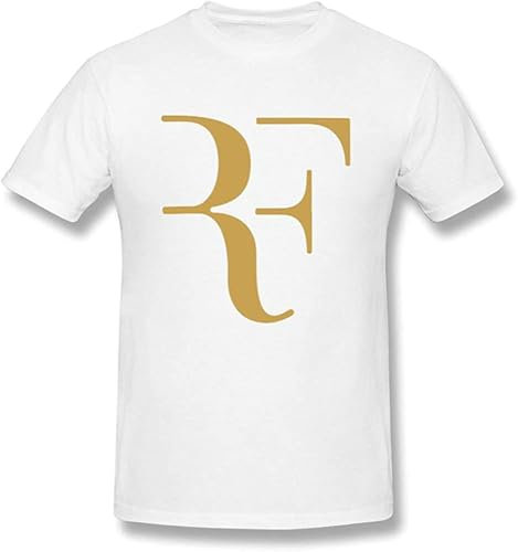 Men's Roger Federer Logo Round Neck T-Shirt
