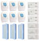 6 Sacchetti per Aspirapolvere Miele GN,Filtri per Aspirapolvere Miele Complete C2 C3,S8 S4000,S2 S4 S5 S6 Serie,3D Sacchetto per la Polvere con 3 Filtri HEPA + 3 Filtri Motore + 3 Filtri Scarico