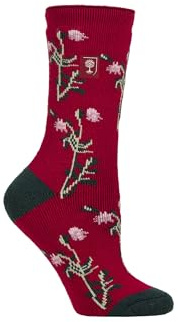 HEAT HOLDERS RHS The Royal Horticultural Society Women's Thermal Socks x RHS 1.6 TOG Lite, Warm, Fruit, Floral & Botanical Patterned, Gift for Gardeners, 1 Pair Size 4-8