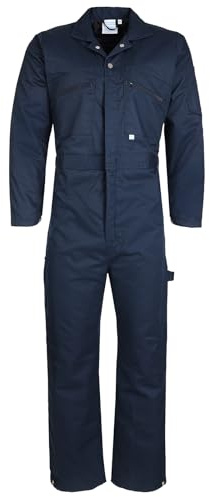 U.S Trading Fort Mens Thermal Quilted Lined Boilersuit Quilted Coverall Warm Pockets S-4XL