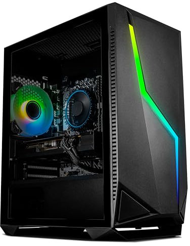 SCAN Argen Gaming PC | RTX 5060 Ti 8GB | Core i5 14400F 10-Core | 32GB DDR4 RAM | 1TB M.2 SSD | Dynamic RGB Lighting | WiFi | Streaming Ready | Windows 11