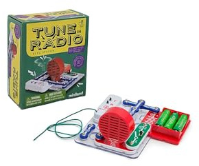 Miniland - Electrofun: Tune In Radio - Elektronikspiel für Kinder, baue Dein eigenes funktionierendes FM-Radio, ab 8 Jahren