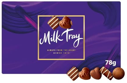 Milk Tray Chocolate Box 78g - Assortment of Milk Chocolates - cdb