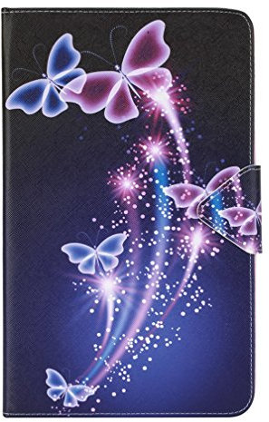 Samsung Galaxy Tab A6 T580N hülle,Slim PU Leder Tasche Cover Schutzhülle Schale Etui für Samsung Galaxy Tab A 10,1 Zoll T580N / T585N Tablet (2016 Version) Hülle Ledertasche mit Standfunktion