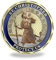 Patron Saint of Travelers Prayer Commemorative Coin St Christopher Challenge Coin for Man