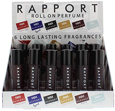 Eden Classic Rapport Original 10ml Roll On Perfume Display Unit 24pcs
