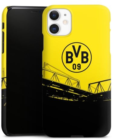 Premium Case kompatibel mit Apple iPhone 11 Smartphone Handyhülle Schutzhülle matt Borussia Dortmund BVB Fanartikel