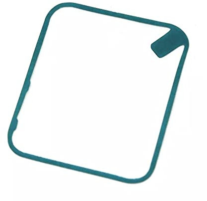 fonefunshop Paquete de 2 pantalla LCD Pantalla adhesiva compatible con Apple Watch Series 6 44 mm
