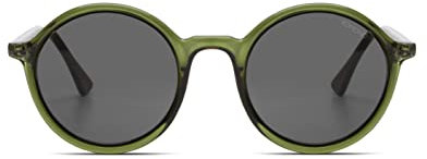 KOMONO Madison Fern Unisex Runde Bio-Nylon-Sonnenbrille für Damen und Herren mit UV-Schutz und kratzfesten Gläsern
