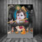 Pei-wall art Wandkunst 60 x 80 cm Rahmenlos Hindu Gott Lord Balkrishna Hinduismus Poster und Druck Baby Gott Wandkunst Bild für Wohnkultur Cuadros