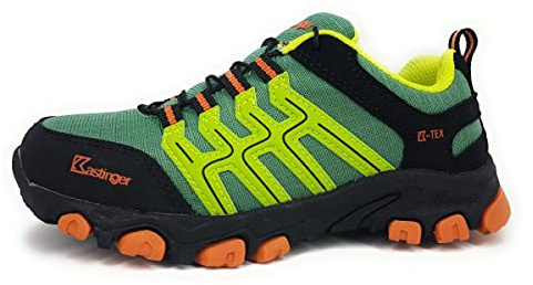 Kastinger Farrer Kinderschuhe Burschen Halbschuhe Wanderschuh Grün Freizeit, Schuhgröße:35 EU