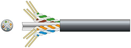 Mercury | Economy Cat6 Outdoor U/UTP Network Cable | 305m Drum