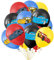 20 Luftballons * AUTOS & CARS * als Deko für Kindergeburtstag und Mottoparty | Ø 30cm | Auto Fahrzeuge Rennautos Party Ballon Ballondeko