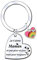 JRZDFXS Cadeau de Maman Porte-clés demande Maman Porte-clés de de Maman,Cadeau de fête des Mères Cadeaux d'anniversaire,Cadeaux de Famille Maman Bapteme Porte clés personnalisé Maman (19)