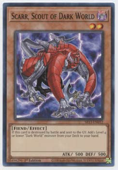 Scarr, Scout of Dark World - SR13-EN012 - Common - 1. Auflage