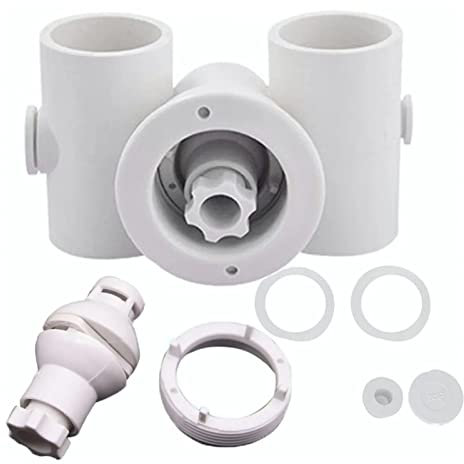 CHEOTIME Buse De Jet De Piscine, Buse De Massage De Piscine en Plastique Buse De Spa Buse De Massage De Jet De Spa Accessoires D'équipement De Piscine