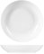 H&H Sweden Set 6 Piatti Fondi, Porcellana, Bianca, 20cm