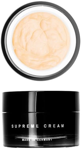 MGM Cosmetics SUPREME CREAM, High-Performance Gesichtscreme - schnellwirksam, X3-Wirkung auf die Sichtbarkeit von Falten, enthält Synake, Hyaluron, 60ml