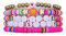 Lolileo 5PCS Bohemian Friendship Bracelet,Handgefertigte Album Inspiriertes Armbänder,Handgefertigte T-inspirierte Armbänder, Friendship Bracelet Kit,Bunte Freundschaftsarmbänder Armband für Fans (C)