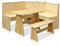 moebel-eins Barnie Essgruppe, Material Massivholz, Kiefer Natur lackiert
