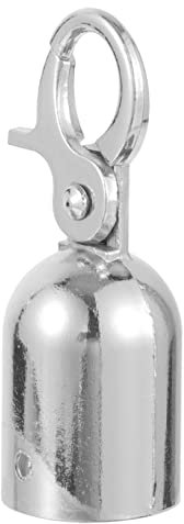 Garneck Edelstahl Seilendkappe 20mm – Robuster Kordelstopper Und Seilverbinder Für Karabinerhaken - Ideal Für Geländer Und Outdoor-Anwendungen Langlebig Und Wetterfest