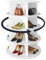 DUEYUN Schuhregal Platzsparend Weiß, Schuhregal 360 Grad Drehbar Schuhschrank Schuhe Organizer Plastik 4 Etage Aufbewahrung für Wohnzimmer Schlafzimmer Büro Kinderzimmer (4 Tier)