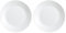 Luminarc Zelie Caja 12 Platos Postre Opal 18Cm (Paquete de 2)