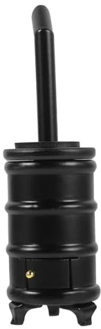 Homoyoyo 12 en Bois Foncé, Modèle de Poêle à Bois Miniature Décoratif, Accessoire Miniature pour Meubles de Maison de Poupée, Décoration Vintage Réaliste