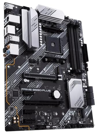 Gaming Motherboard Fit For ASUS PRIME B550-PLUS Motherboard B550 Ryzen AM4 ATX With Dual M.2, PCIe 4.0, 1 Gb Ethernet DisplayPort HDMI SATA 6 Gbps