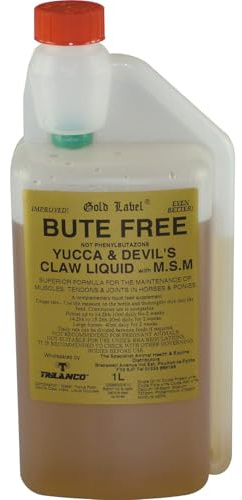 Gold Label Unisex's GLD0660 Bute Free Gold, Clear, 1 Litre