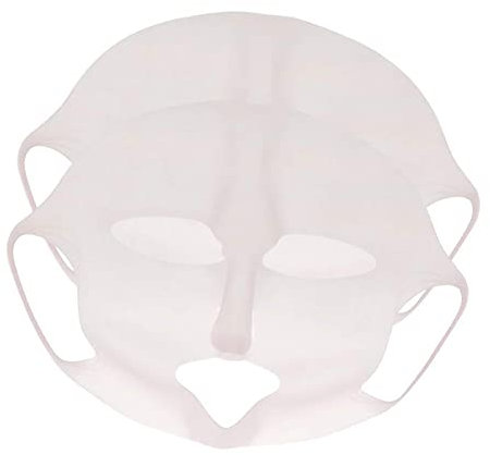 Maschera per il viso, mascherina riutilizzabile in silicone Maschera per il viso idratante viso idratante