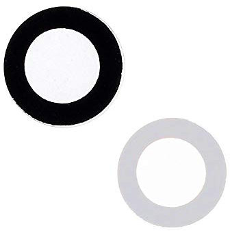 jbTec Kameraglas Ersatz mit Kleber kompatibel mit Apple iPhone XR - Kamera Glas Camera Linse Glass Lens, Farbe:Schwarz
