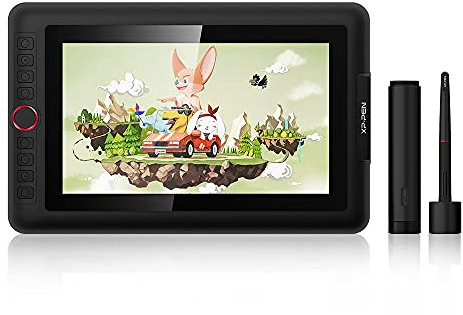 XPPen Grafiktablett mit Display Artist 12 Pro, vollständig laminiertes Display, 11,6 Zoll, 8 Tastenkombinationen, Eingabestift ohne Batterie, 8192 Ebenen, mit 60°-Tilt-Funktion