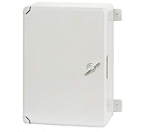 AW-Tools Schaltschrank Verteilerschrank Industriegehäuse Leergehäuse 300x350x165mm abschließbar staubdicht strahlwassergeschützt IP65 halogenfrei