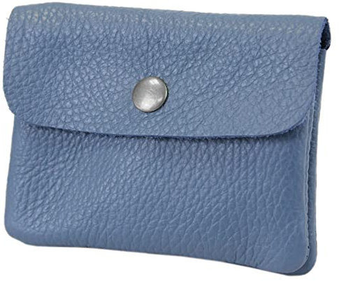 irisaa Schlüsseletui Münzbeutel Damen, Reißverschlussfach, Kartenfach, Schlüsselmäppchen Kleingeldbörse kleines portemonnaie, Damen Tasche 2020:Blau