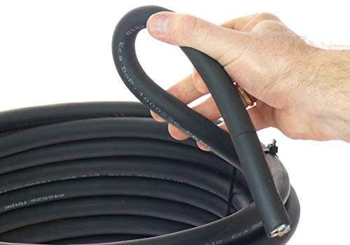 Gummischlauchleitung Baustellenkabel H07RN-F 1,5-95 mm² sehr robust Meterware, Querschnitt:3x4m²