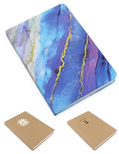 Fashion Stationery Notizbuch a5 Liniert Notizblock Marble Notizbuch Hardcov To Do Notizbuch Journal Notizbuch a5 bunt Schreibblock Liniert 120 Blatt (240 Seiten)