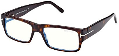 Tom Ford Brillen FT 5835-B BLUE BLOCK Dark Havana 54/17/145 Herren