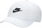 Nike FB5063-010 K NK Club Cap US CB FUT WSH Hat Unisex Black/White Größe 1SIZE