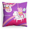 PICANOVA Peppa Wutz Kissen mit Name - Weiches Plüsch Dekokissen mit Füllung - Personalisiertes Peppa Wutz Kopfkissen für Kinder - Individuell Geschenk für Kinder - Lucy Locke - 40x40cm