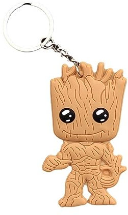 Les Gardiens De La Galaxie Porte - Clés Pendentif Figurine Anime (Groot A)