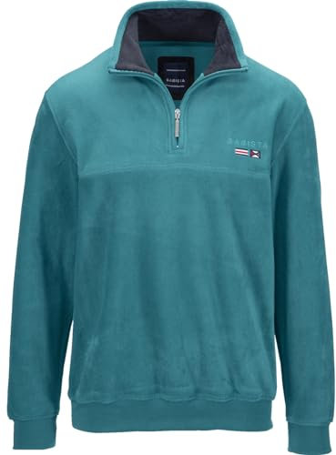 BABISTA Herren Fleece-Sweatshirt Fiorivesto Petrol, 3XL (XXXL) - 66