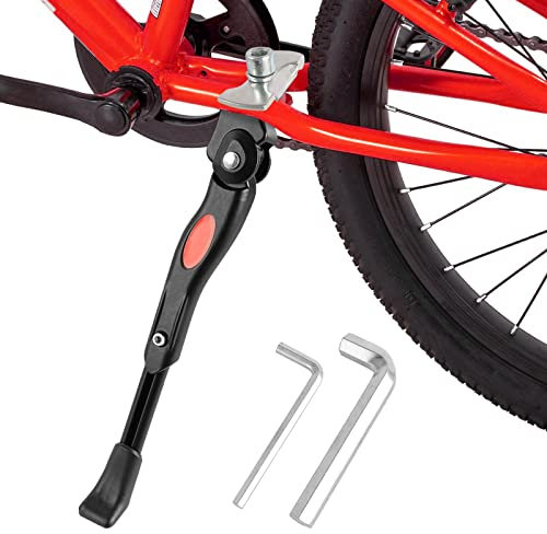 COEKI Fahrradständer für 20 24 26 Zoll, Aluminiumlegierung Einstellbarer Universal Fahrrad Ständer mit Rutschfestem Gummifuß & Inbusschlüssel für Fahrrad Mountainbike Rennrad