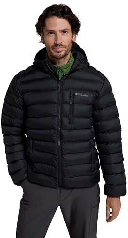 Mountain Warehouse Link Mens Padded Puffer Jacket Jet Blac XXS