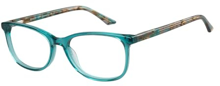 EPISODE Brille mit Sehstärke für Damen optional mit Sonnenbrillentönung oder Blaulichtfilter, Oval, gefertigt aus Acetat (inklusive Brillenetui)
