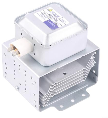 Gettimore Magnetron - Pieza de repuesto de metal para horno microondas para modelos Galanz 2m219J E522 D522 9,5 x 9,5 cm