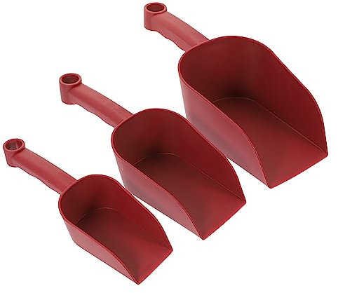 BESPORTBLE 3St Gartenschaufel Landwirtschaft agritox Plants pflanzenpflege small pan pfanne Erdschaufel für den Außenbereich Unkrautschaufel Pflanzentopf Plastikschaufel Pflanzwerkzeug