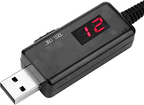 USB DC Boost Kabel Router Step-up Spannungswandler Display 9V 12V WiFi Netzteil für Router Verwenden Power Bank