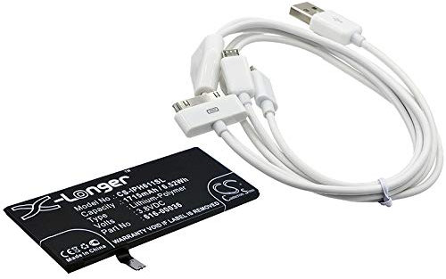 TollCor Batería de repuesto para Apple A1633, A1688, A1691, A1700, 1phone 6s, P/N: 616-00036